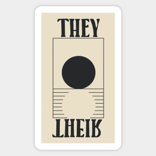 They I Their - Sunrise, Sunset version Sticker